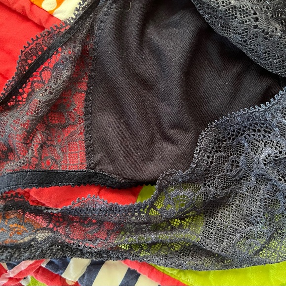 Size medium lace bodysuit, navy, one piece intimates - Picture 5 of 5